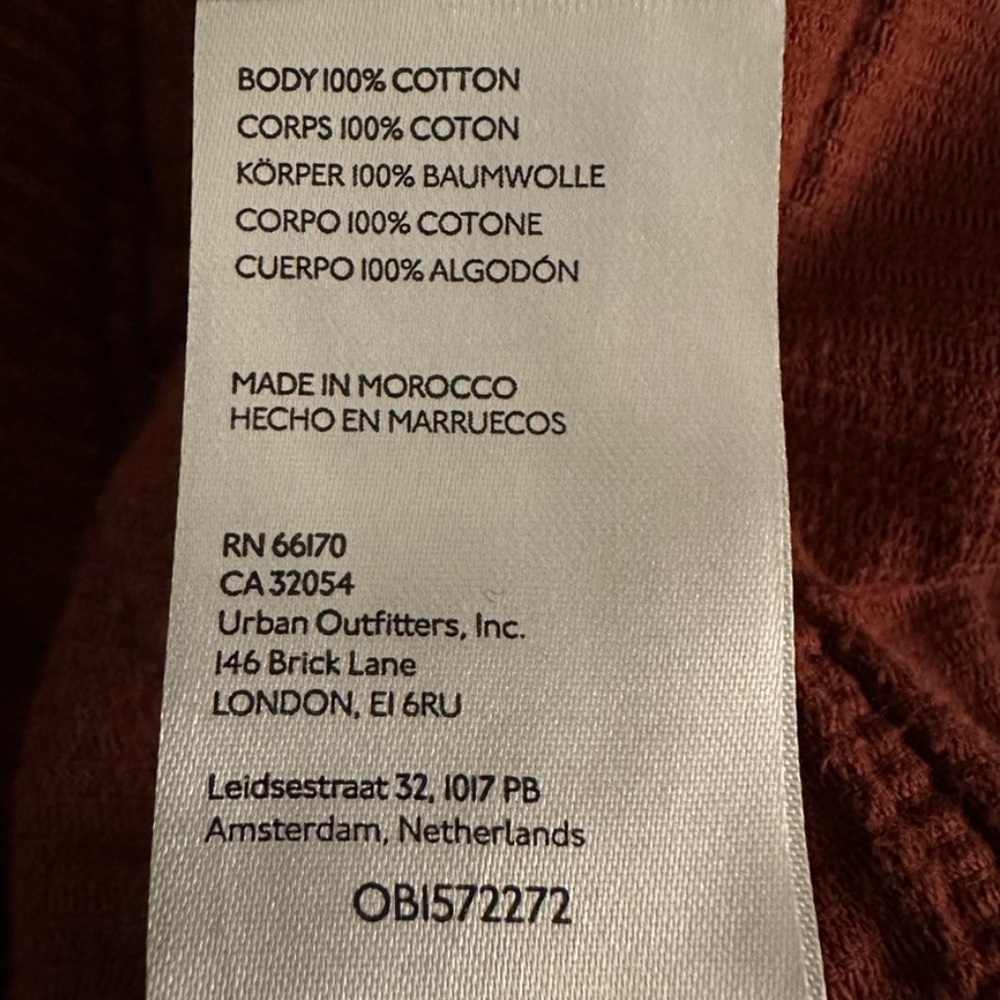 Free People Corduroy Last Time Stacked Parachute Pants Size 8 NWT - Picture 7 of 9